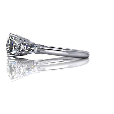 14 kt white gold Engagement Ring Bel Viaggio Designs, LLC