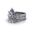 10kt white gold Engagement Ring Bel Viaggio Designs, LLC