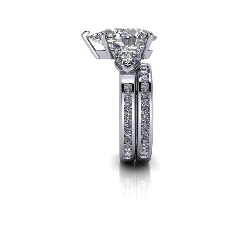 10kt white gold Engagement Ring Bel Viaggio Designs, LLC