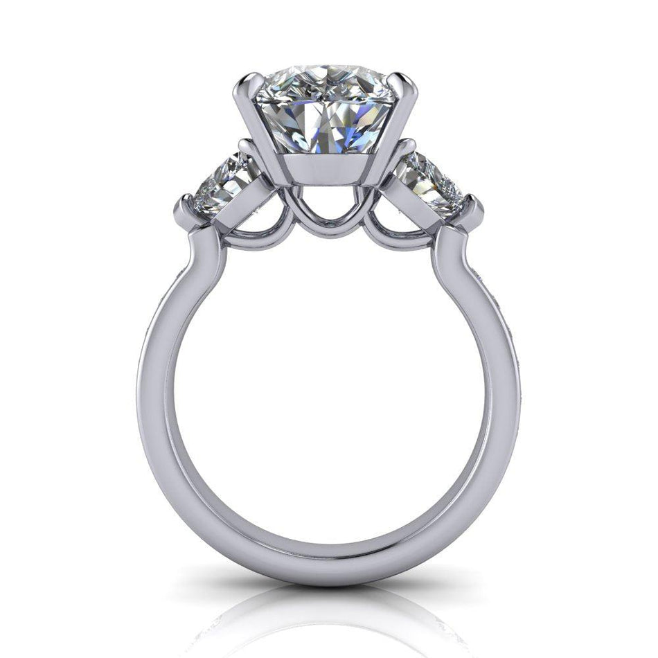 925 Silver Engagement Ring Bel Viaggio Designs, LLC