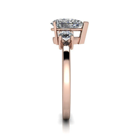 10kt rose gold Engagement Ring Bel Viaggio Designs, LLC