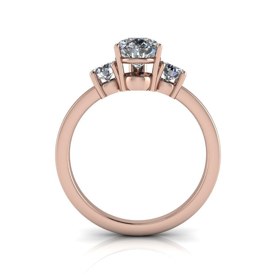 10kt rose gold Engagement Ring Bel Viaggio Designs, LLC