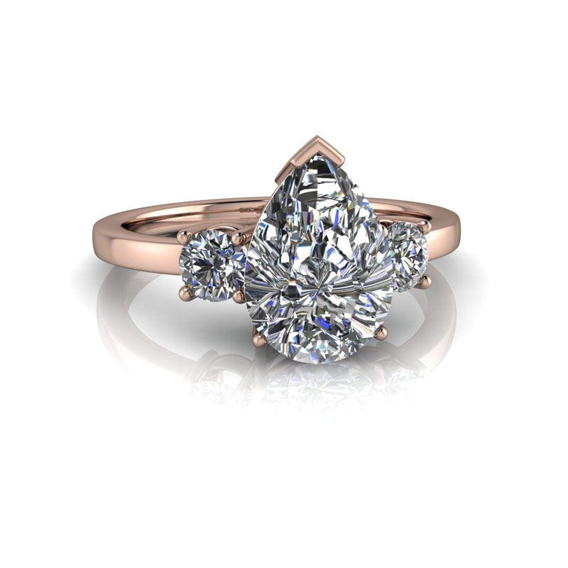 14 kt rose gold Engagement Ring Bel Viaggio Designs, LLC