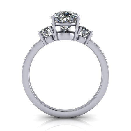 14 kt white gold Engagement Ring Bel Viaggio Designs, LLC