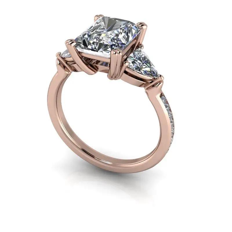 10kt yellow gold Engagement Ring Bel Viaggio Designs, LLC