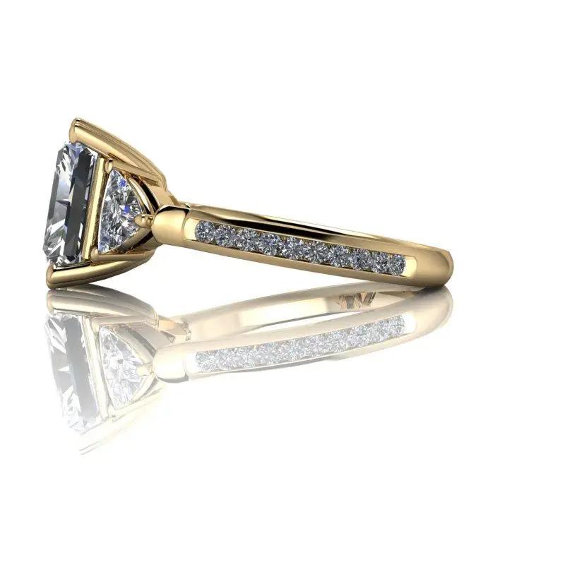 10kt yellow gold Engagement Ring Bel Viaggio Designs, LLC