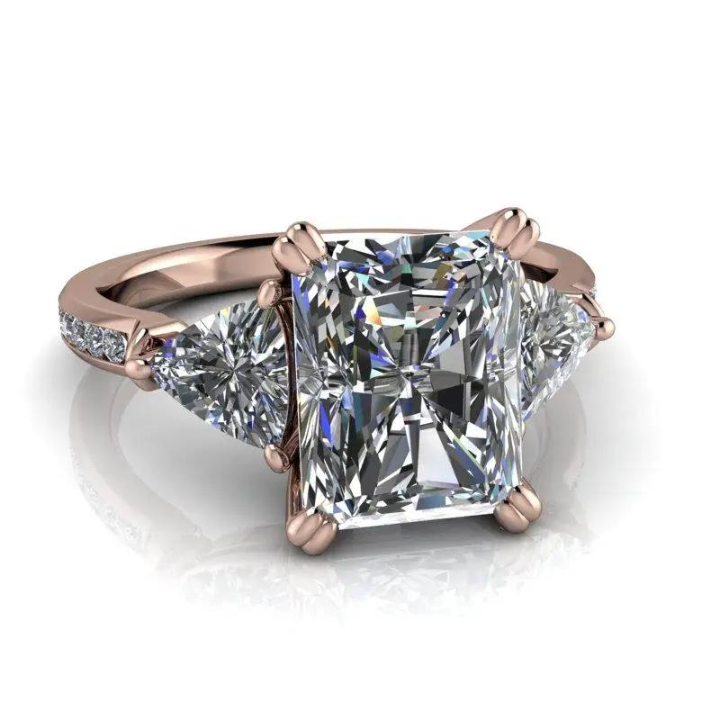 10kt rose gold Engagement Ring Bel Viaggio Designs, LLC