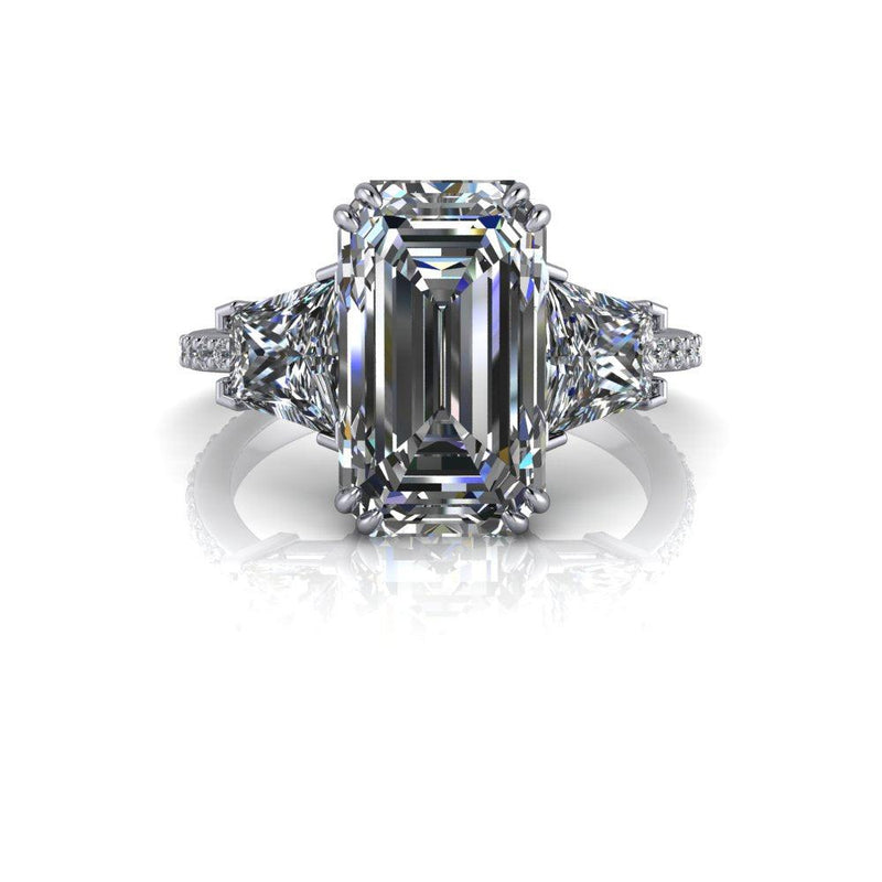 10kt white gold Engagement Ring Bel Viaggio Designs, LLC