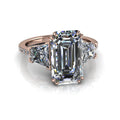 10kt rose gold Engagement Ring Bel Viaggio Designs, LLC