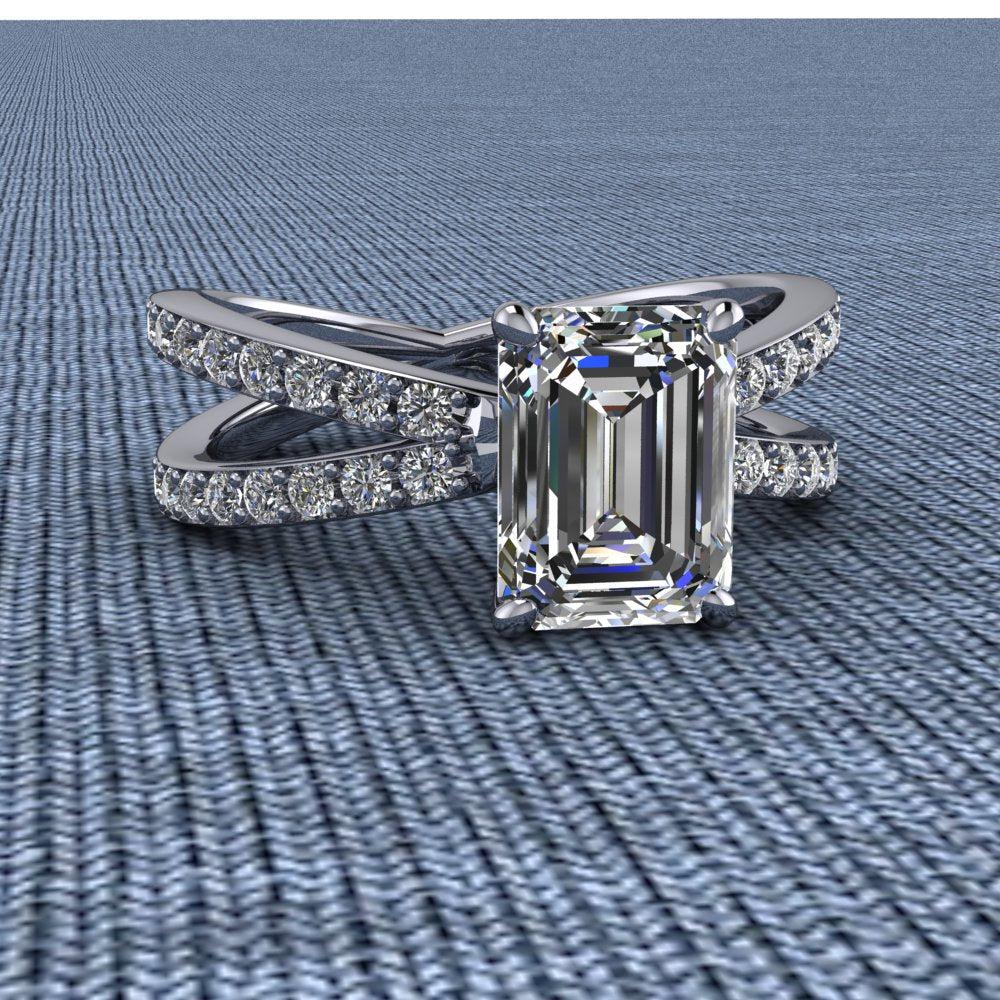 925 Silver Engagement Ring Bel Viaggio Designs, LLC