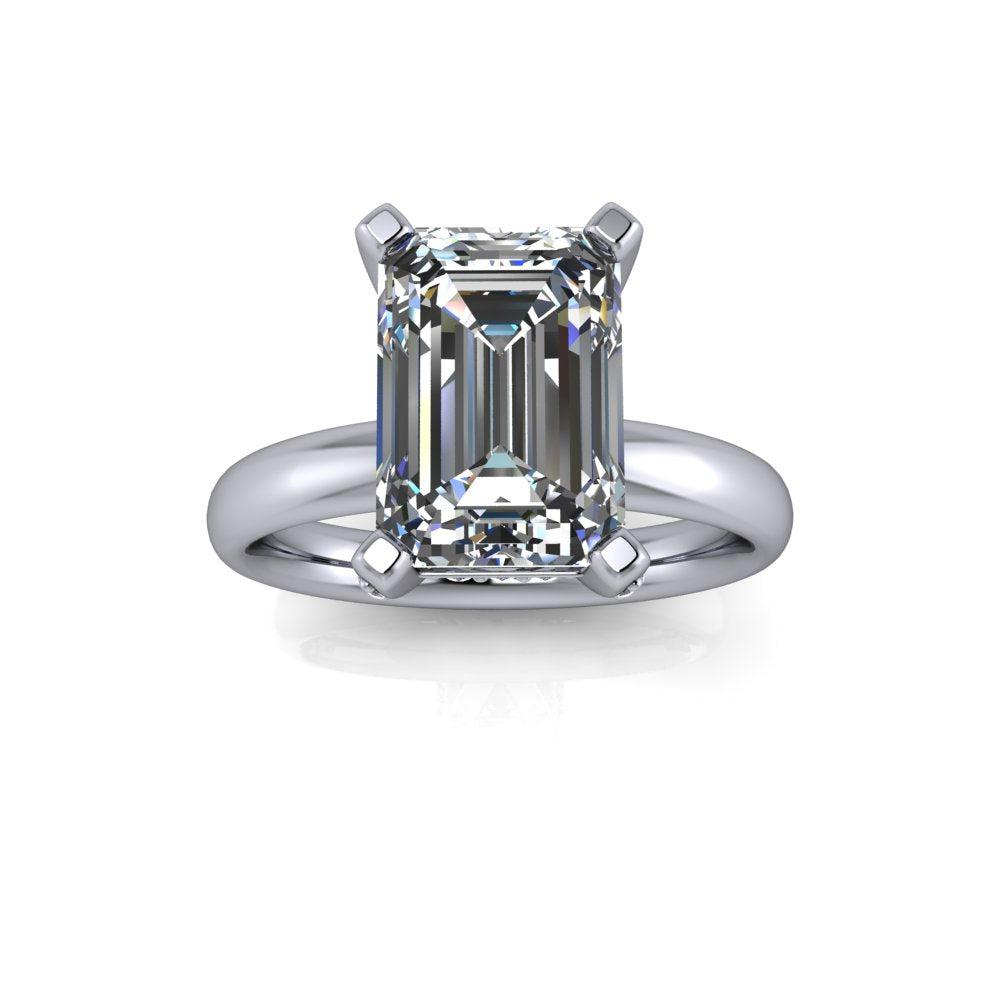 925 Silver Engagement Ring Bel Viaggio Designs, LLC