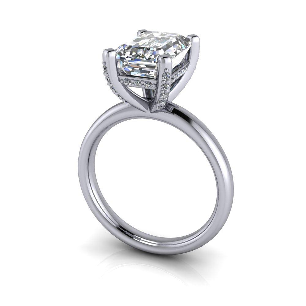 925 Silver Engagement Ring Bel Viaggio Designs, LLC