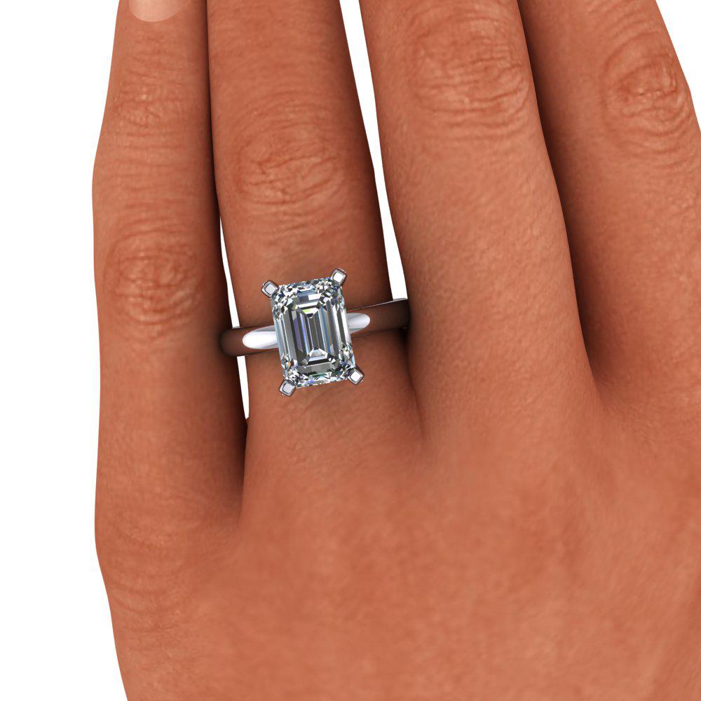 925 Silver Engagement Ring Bel Viaggio Designs, LLC