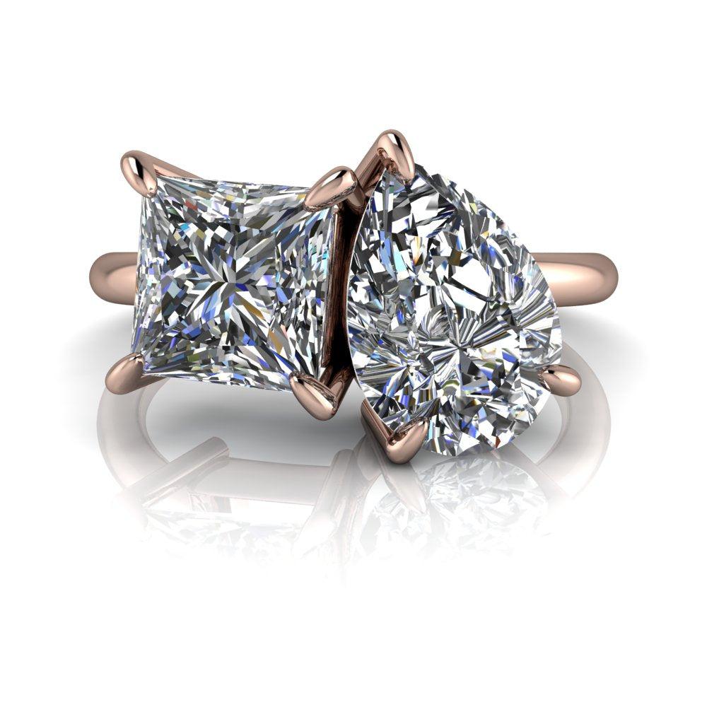 925 Silver Engagement Ring Bel Viaggio Designs, LLC