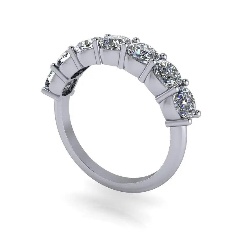 925 Silver Anniversary Ring Bel Viaggio Designs, LLC