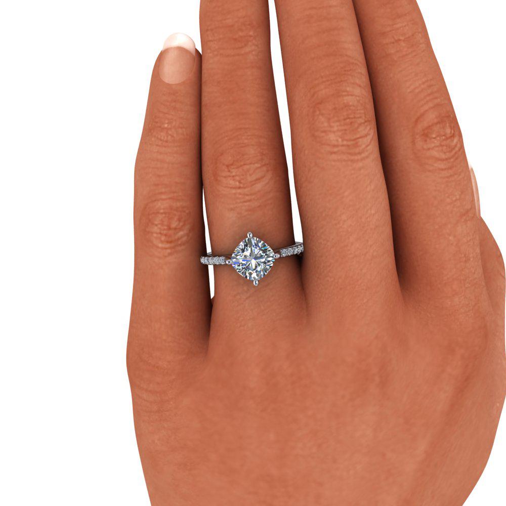 925 Silver Engagement Ring Bel Viaggio Designs, LLC