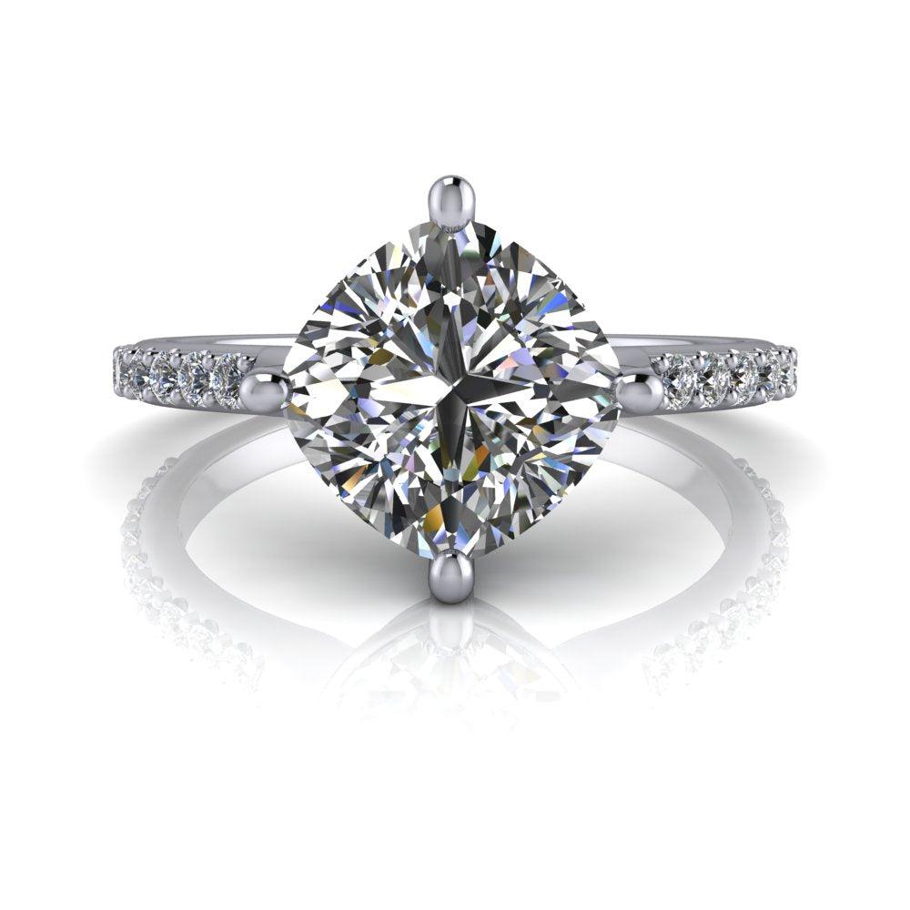 925 Silver Engagement Ring Bel Viaggio Designs, LLC