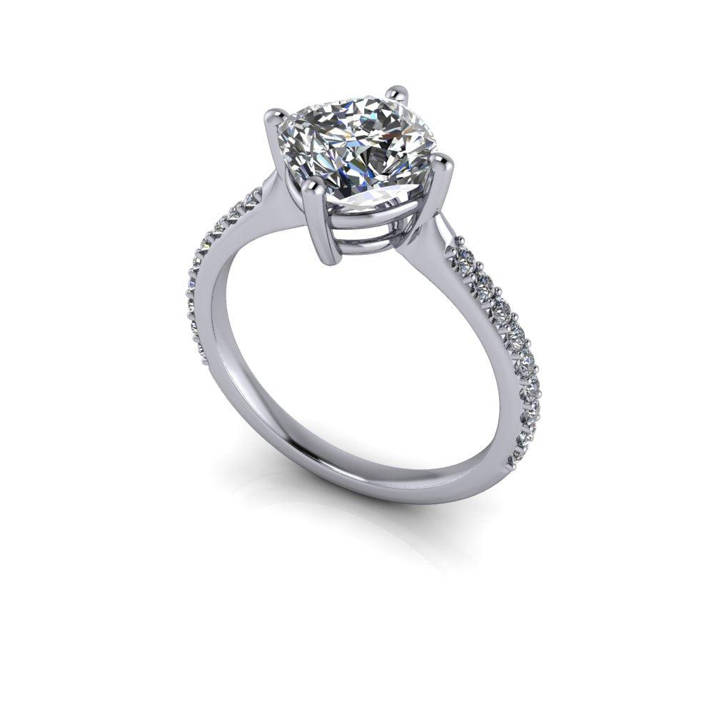 925 Silver Engagement Ring Bel Viaggio Designs, LLC