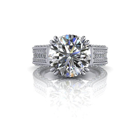 925 Silver Engagement Ring Bel Viaggio Designs, LLC