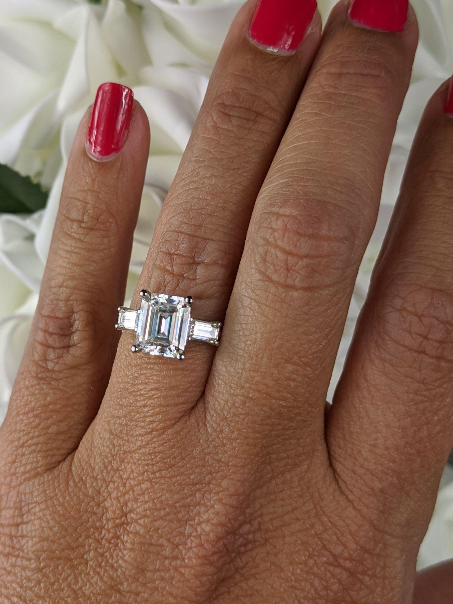 925 Silver Engagement Ring Bel Viaggio Designs, LLC