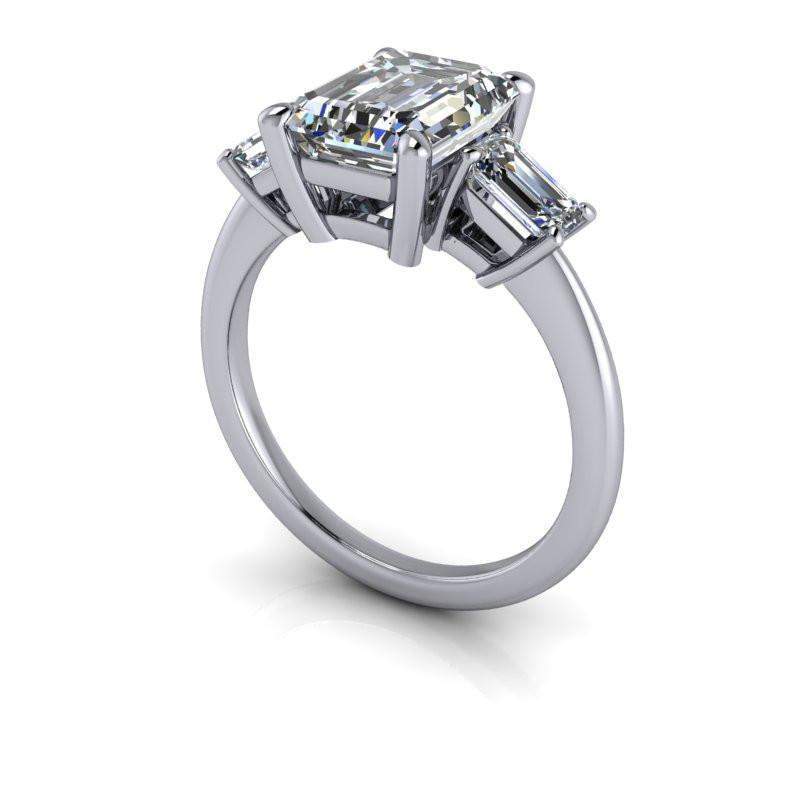 925 Silver Engagement Ring Bel Viaggio Designs, LLC