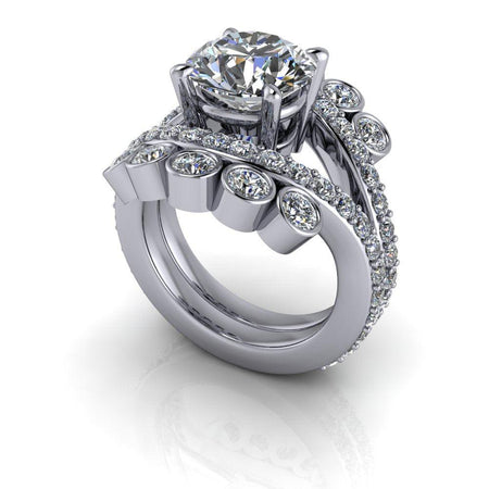 925 Silver Engagement Ring Bel Viaggio Designs, LLC