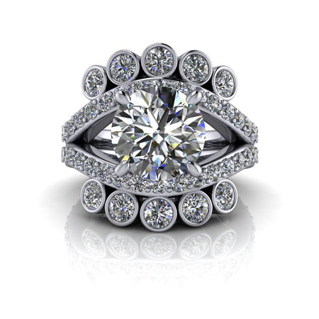 925 Silver Engagement Ring Bel Viaggio Designs, LLC