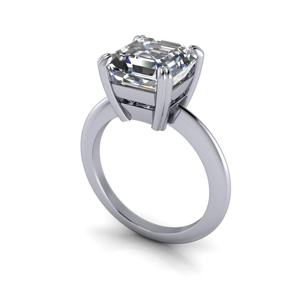 925 Silver Engagement Ring Bel Viaggio Designs, LLC