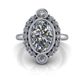 925 Silver Engagement Ring Bel Viaggio Designs, LLC