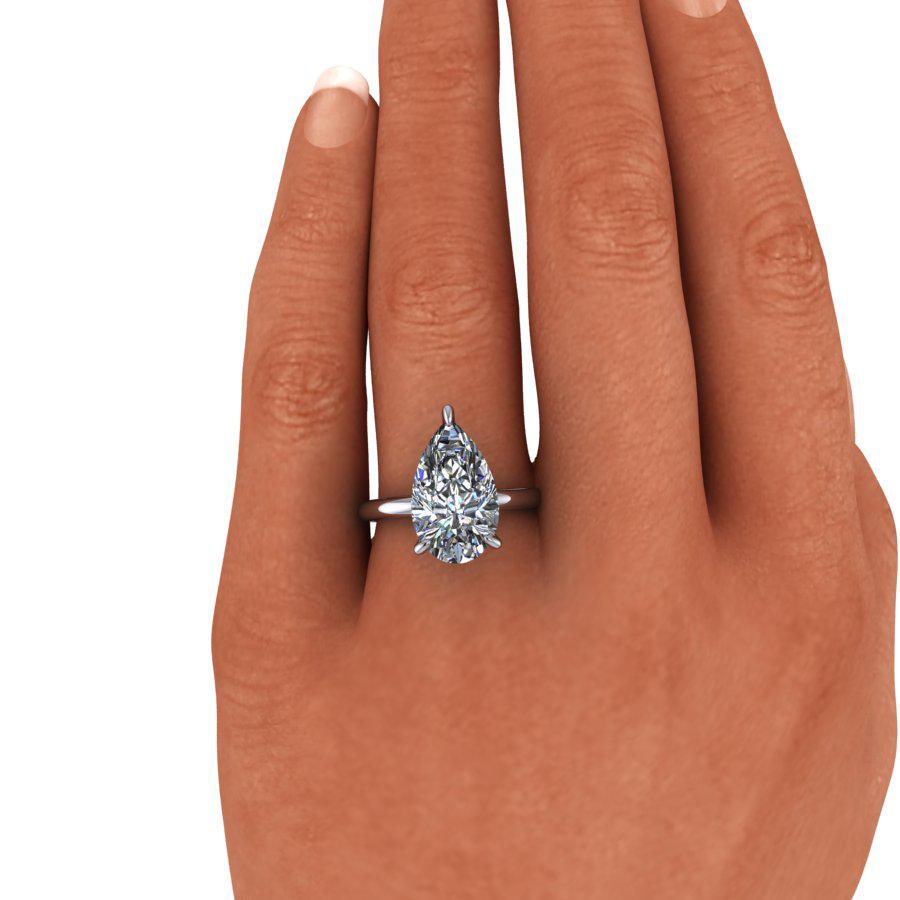 925 Silver Engagement Ring Bel Viaggio Designs, LLC