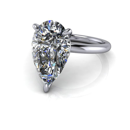 925 Silver Engagement Ring Bel Viaggio Designs, LLC