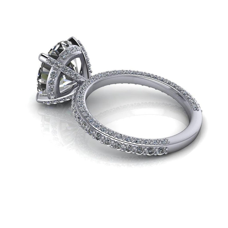 925 Silver Engagement Ring Bel Viaggio Designs, LLC