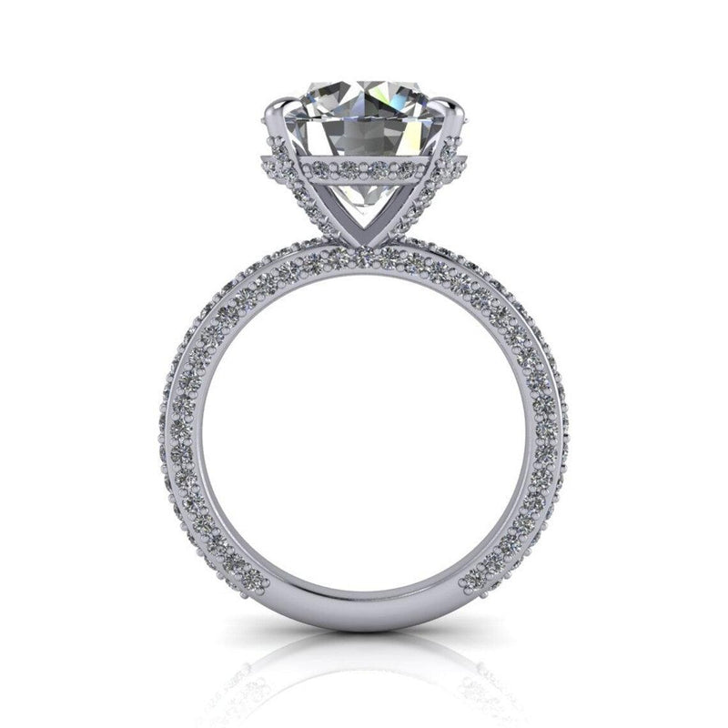 925 Silver Engagement Ring Bel Viaggio Designs, LLC