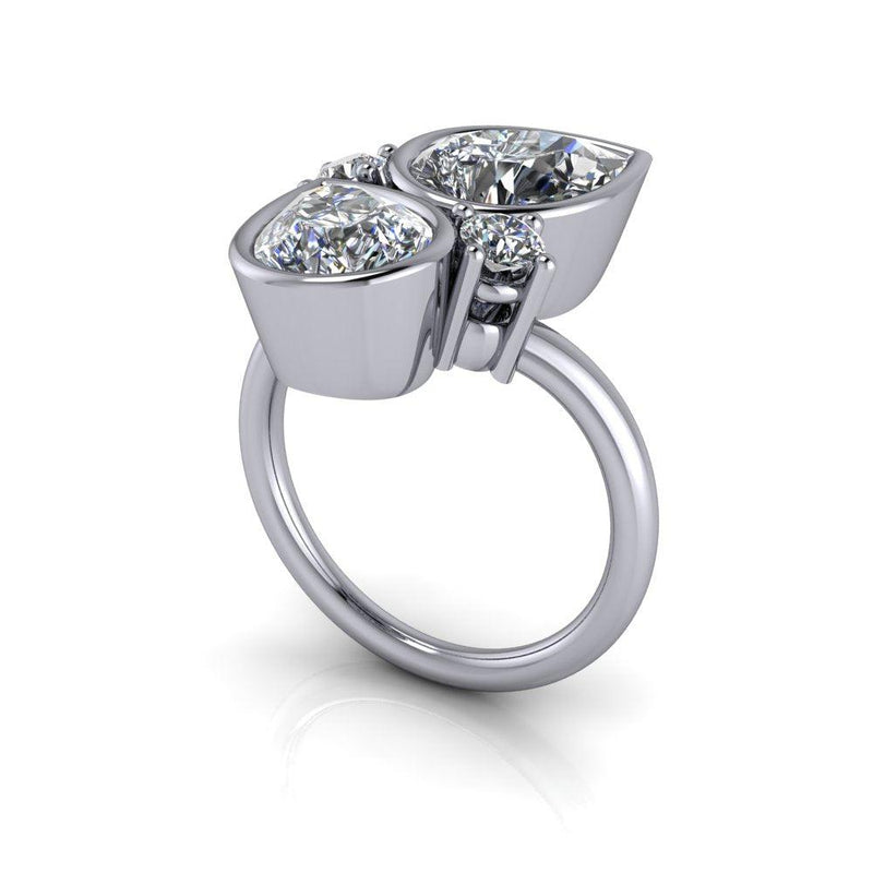 925 Silver Engagement Ring Bel Viaggio Designs, LLC