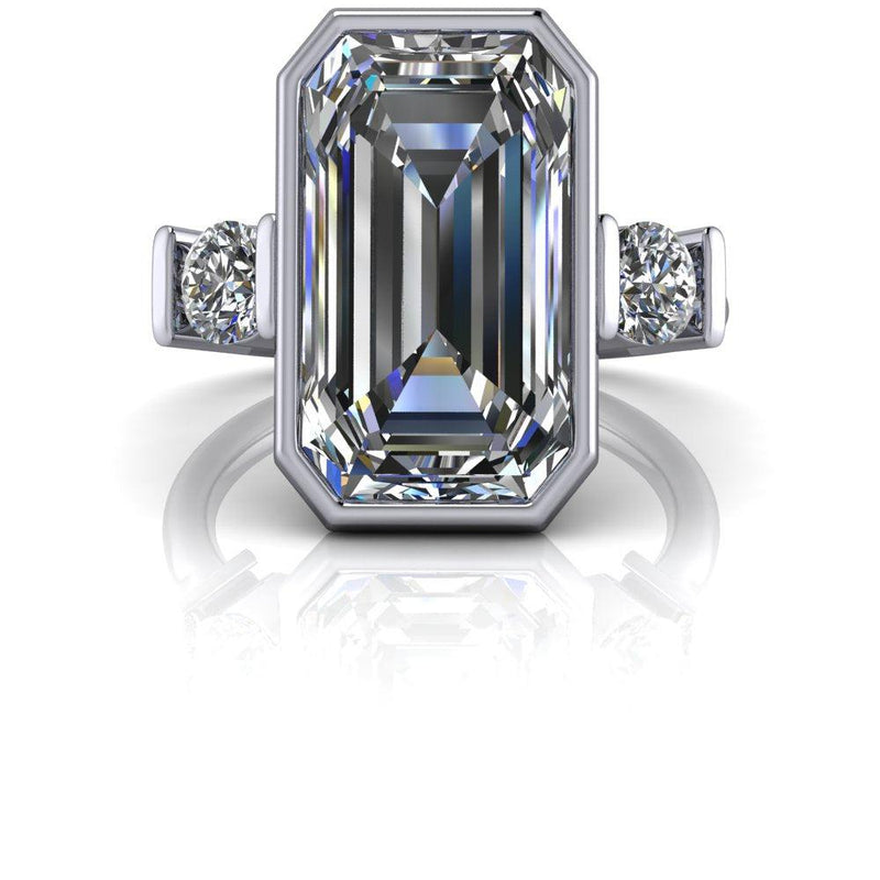 925 Silver Engagement Ring Bel Viaggio Designs, LLC