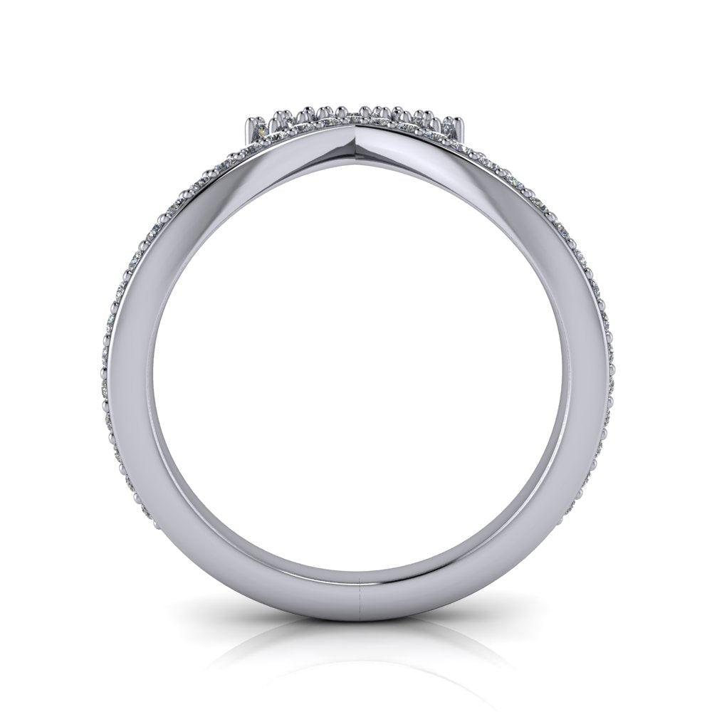 925 Silver Engagement Ring Bel Viaggio Designs, LLC