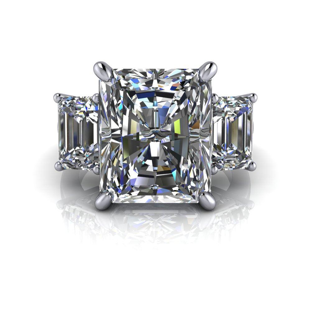 925 Silver Engagement Ring Bel Viaggio Designs, LLC