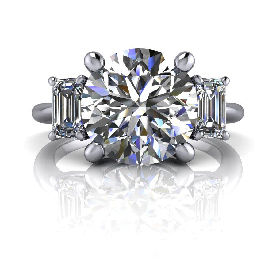 925 Silver Engagement Ring Bel Viaggio Designs, LLC