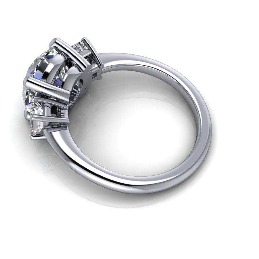 925 Silver Engagement Ring Bel Viaggio Designs, LLC