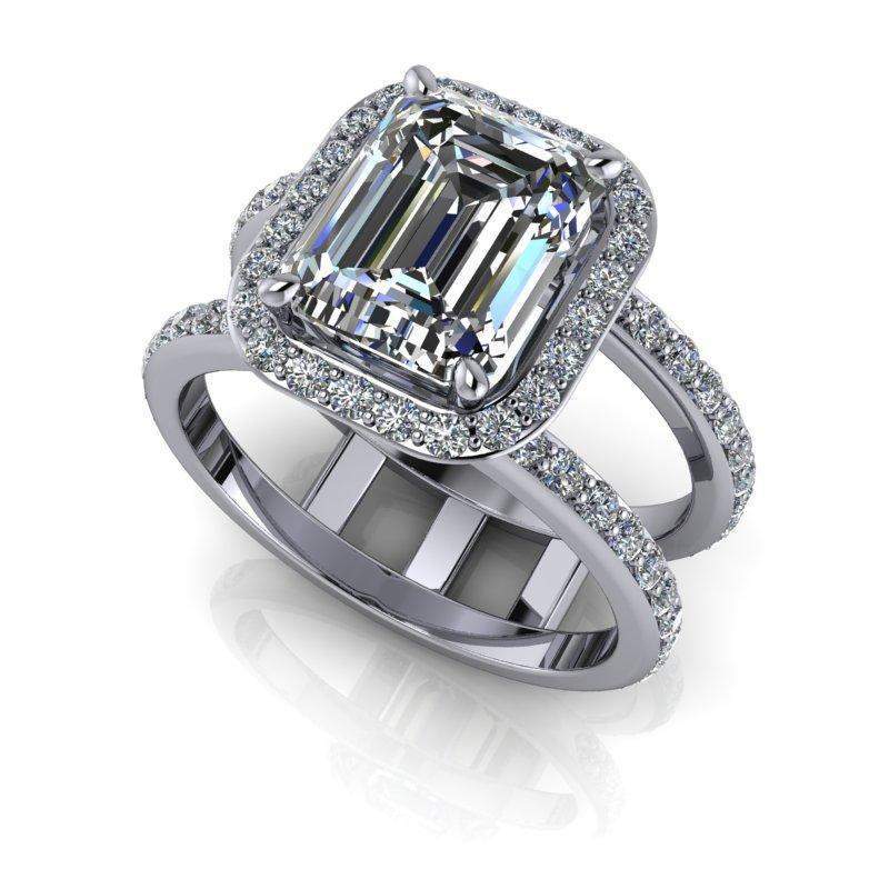 925 Silver Engagement Ring Bel Viaggio Designs, LLC