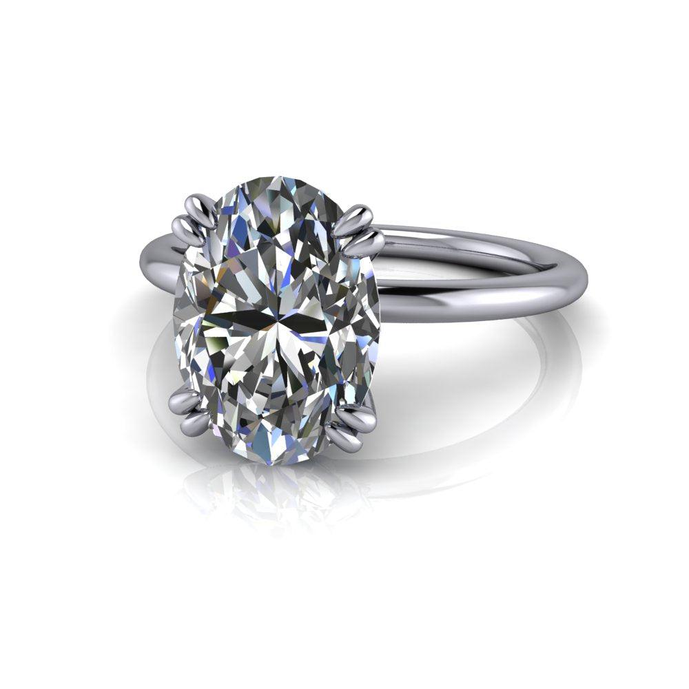 925 Silver Engagement Ring Bel Viaggio Designs, LLC