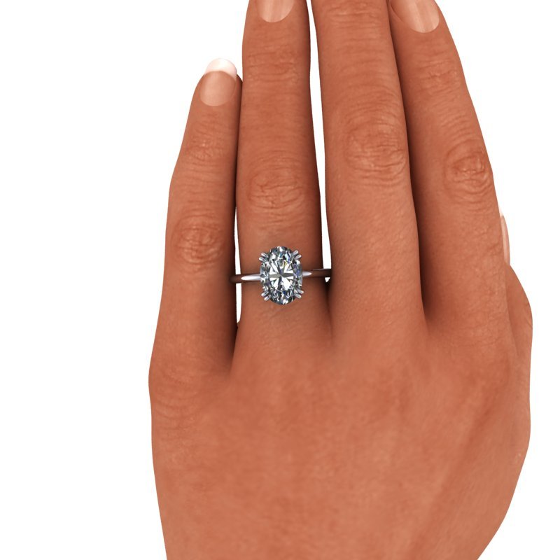 925 Silver Engagement Ring Bel Viaggio Designs, LLC