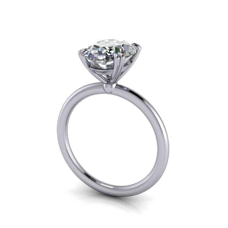 925 Silver Engagement Ring Bel Viaggio Designs, LLC