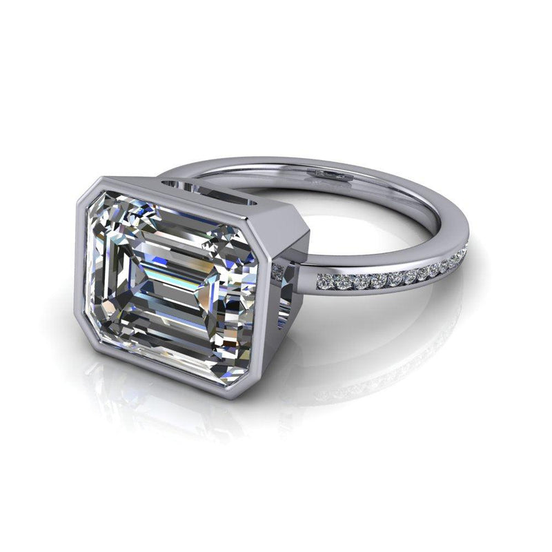 925 Silver Engagement Ring Bel Viaggio Designs, LLC