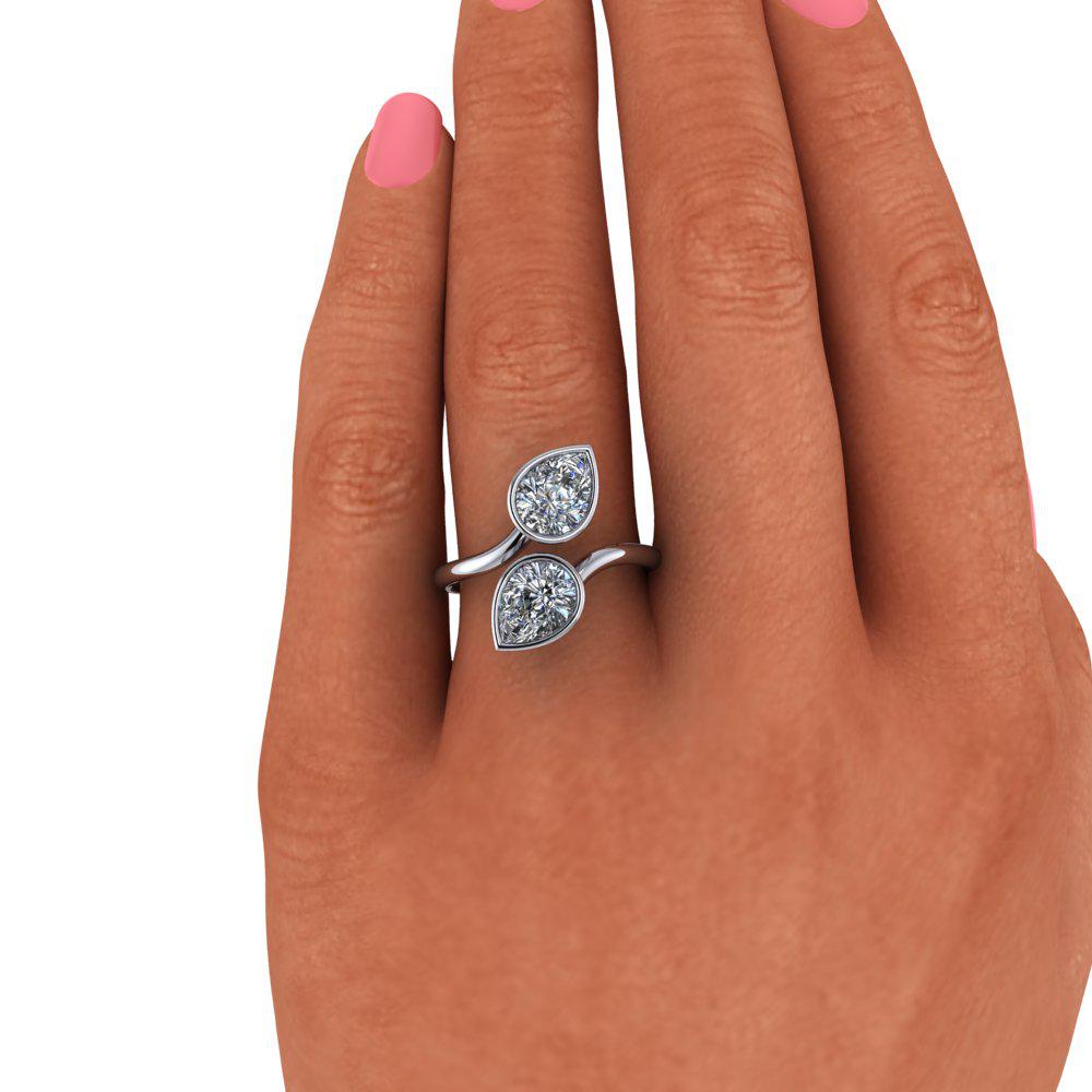 925 Silver Engagement Ring Bel Viaggio Designs, LLC