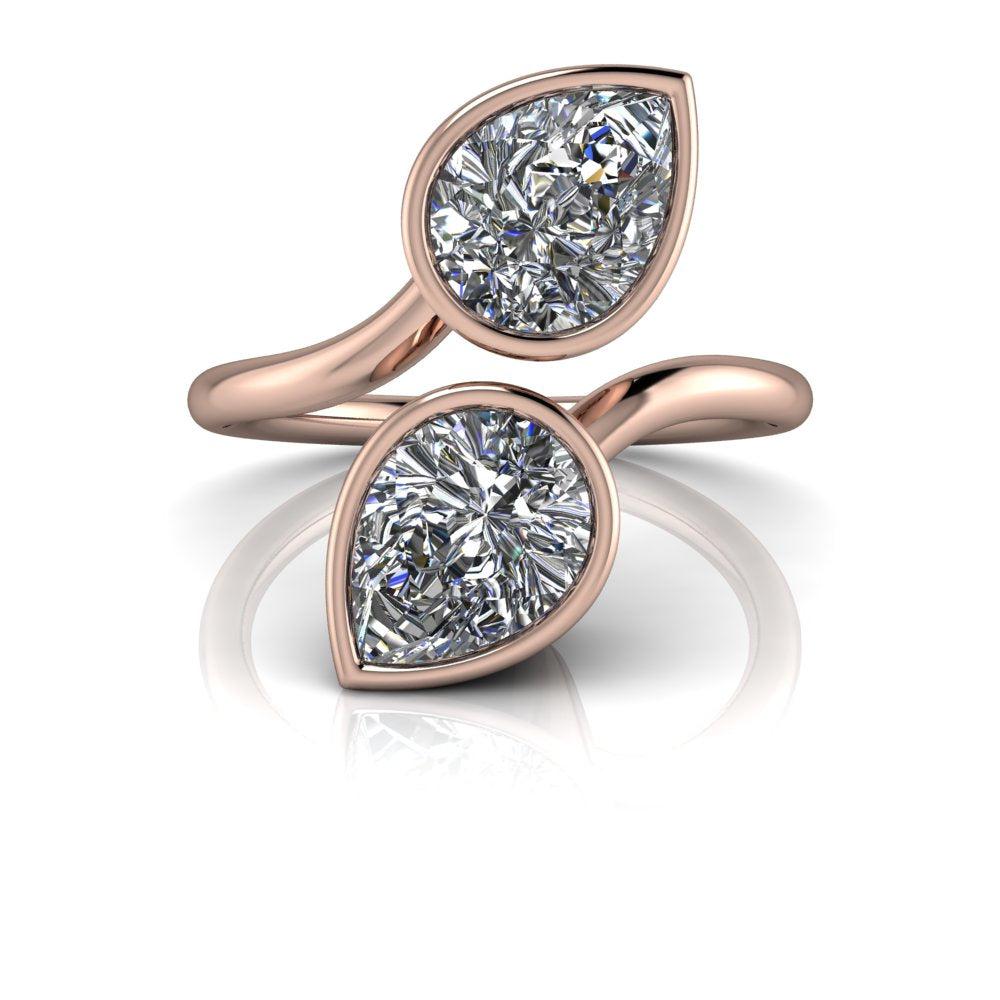 925 Silver Engagement Ring Bel Viaggio Designs, LLC