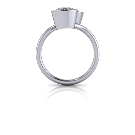 925 Silver Engagement Ring Bel Viaggio Designs, LLC