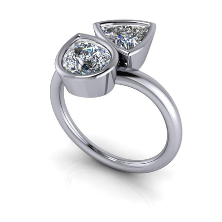 925 Silver Engagement Ring Bel Viaggio Designs, LLC