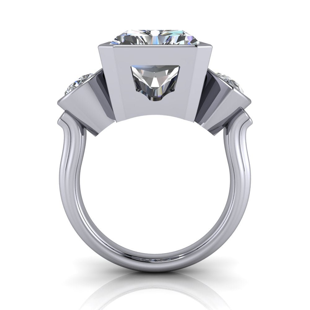 925 Silver Engagement Ring Bel Viaggio Designs, LLC