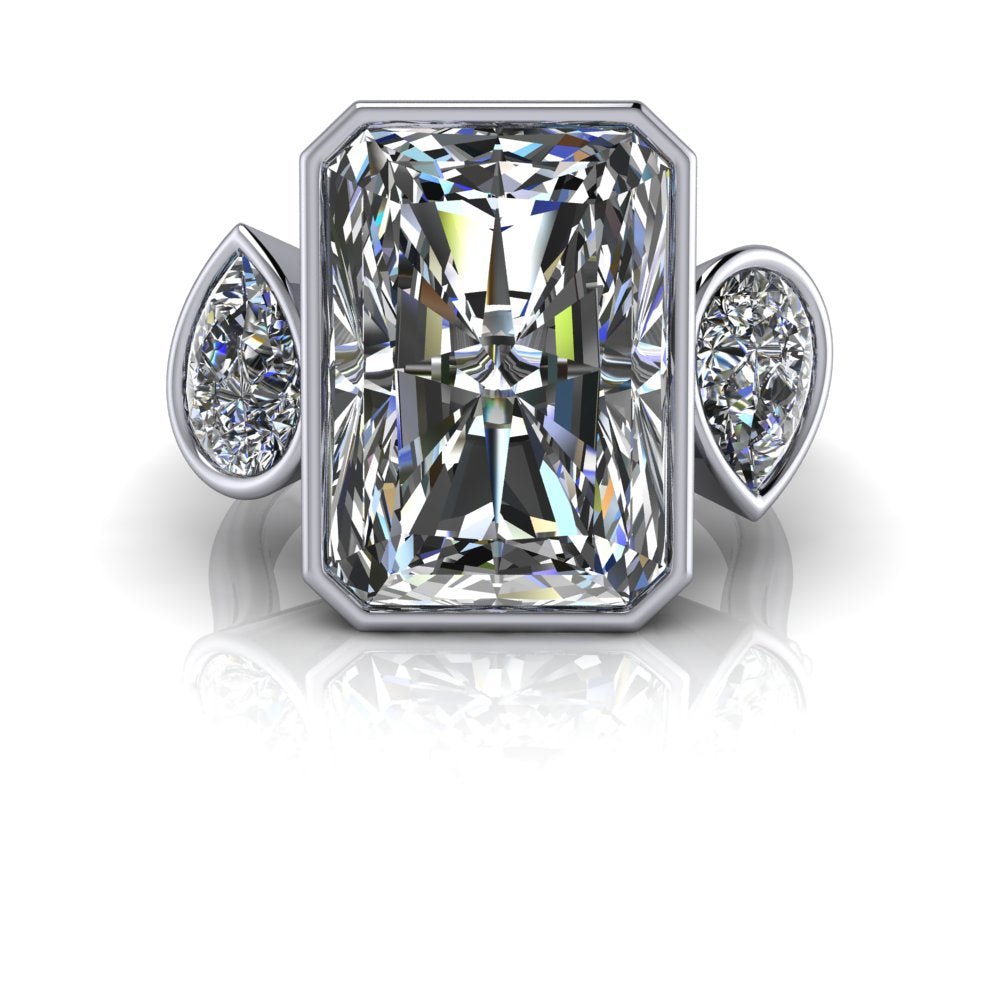 925 Silver Engagement Ring Bel Viaggio Designs, LLC